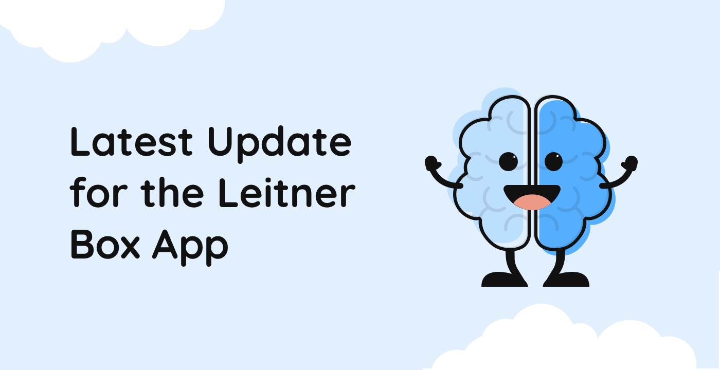 Latest Update for the Leitner Box App